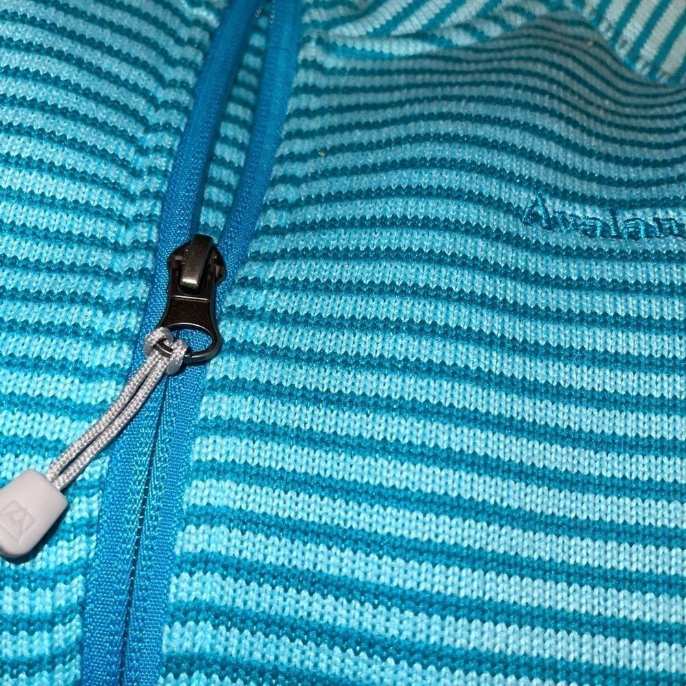 Avalanche Girls' Big Zip Jacket Aqua Touch 10/12